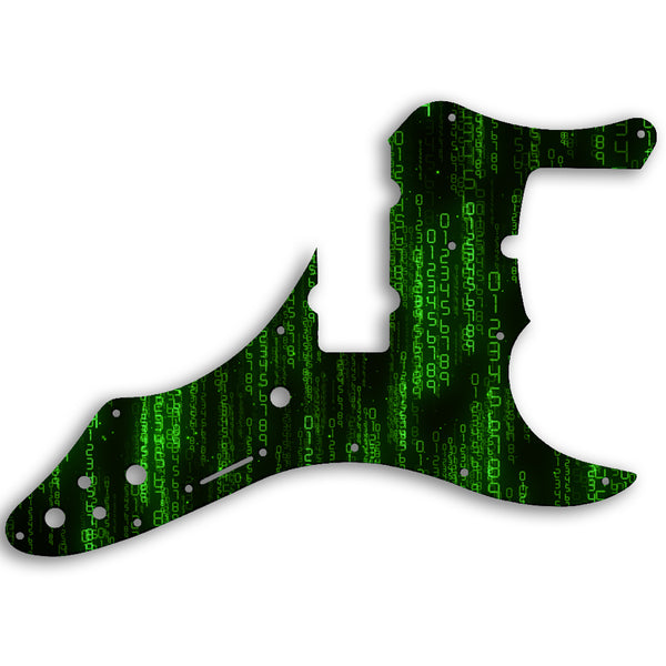 Fender Roscoe Beck V (5 String) Bass Custom Pickguard Scratchplate MATRIX Design