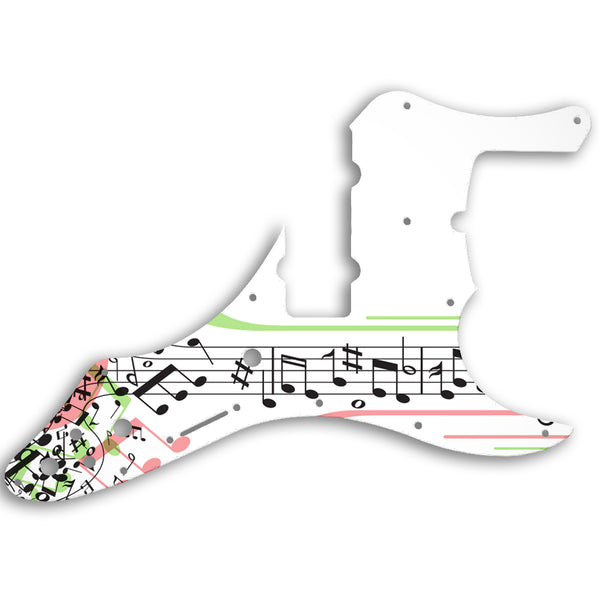 Fender Roscoe Beck V (5 String) Bass Custom Pickguard Scratchplate Music Design