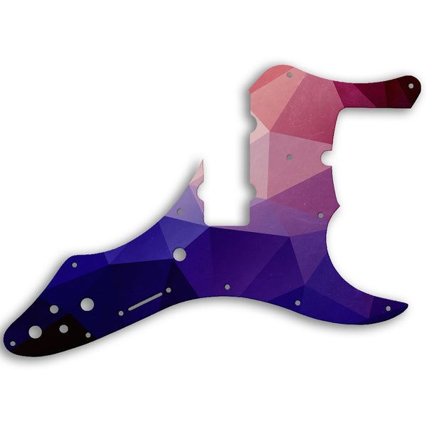 Fender Roscoe Beck V (5 String) Bass Custom Pickguard Scratchplate POLYGON Design