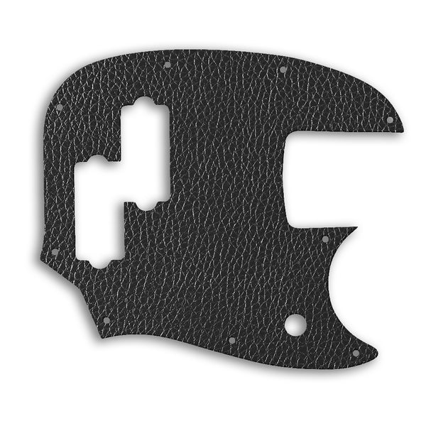 Fender SHORT SCALE MUSTANG BASS PJ Custom Pickguard Scratchplate Leather Design