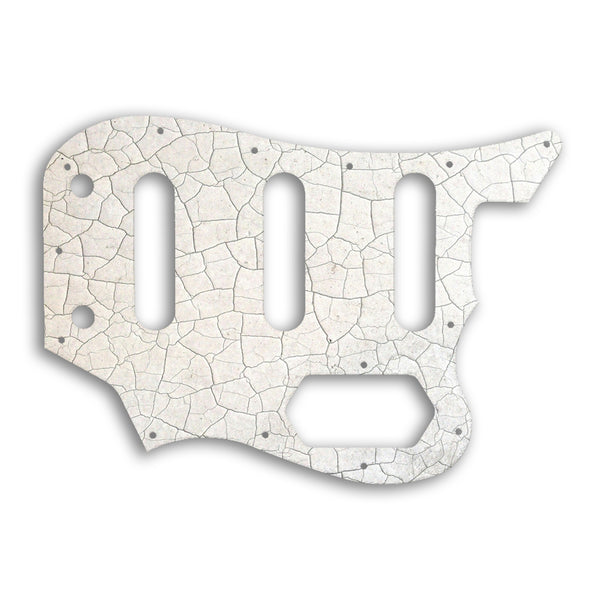 Fender Squier By Fender Vintage Modified Bass VI Custom Pickguard Scratchplate CRACKED Design