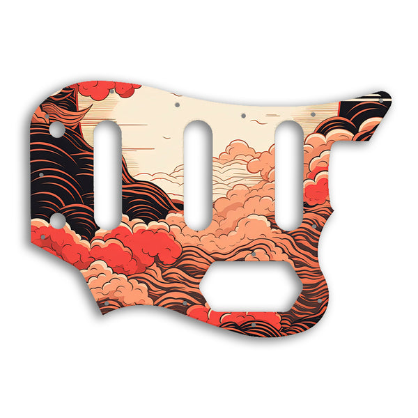 Fender Squier By Fender Vintage Modified Bass VI Custom Pickguard Scratchplate Japanese Design