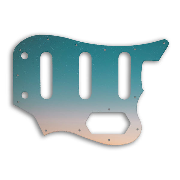 Fender Squier By Fender Vintage Modified Bass VI Custom Pickguard Scratchplate NIGHT Design