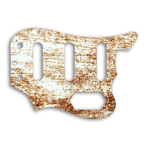 Fender Squier By Fender Vintage Modified Bass VI Custom Pickguard Scratchplate Rust Design