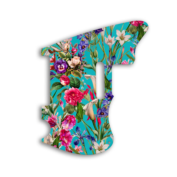 Fender SQUIER BY FENDER 2020 PARANORMAL OFFSET TELECASTER Custom Pickguard Scratchplate FLOWERS Design