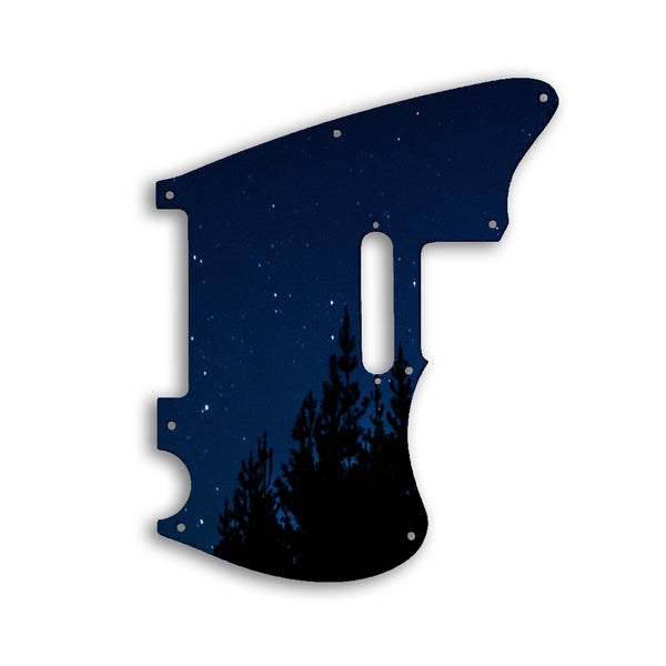 Fender SQUIER BY FENDER 2020 PARANORMAL OFFSET TELECASTER Custom Pickguard Scratchplate NIGHT Design