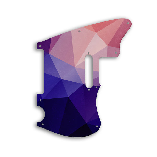 Fender SQUIER BY FENDER 2020 PARANORMAL OFFSET TELECASTER Custom Pickguard Scratchplate POLYGON Design