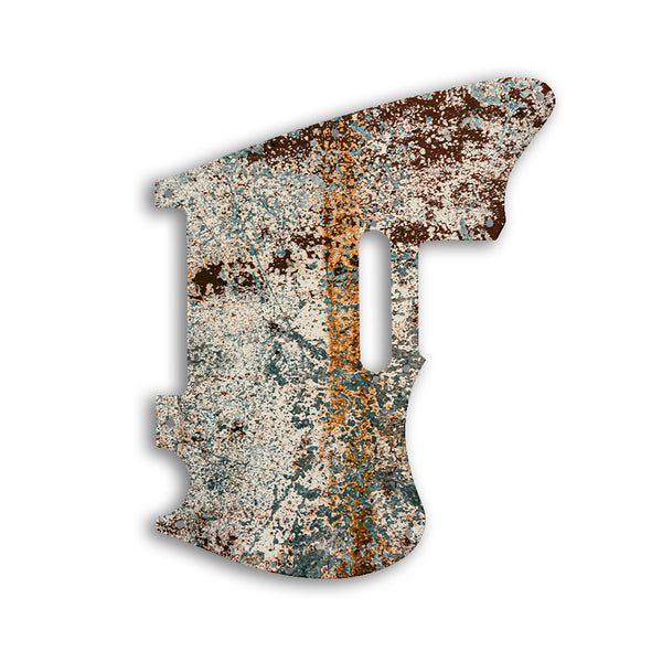 Fender SQUIER BY FENDER 2020 PARANORMAL OFFSET TELECASTER Custom Pickguard Scratchplate Rust Design