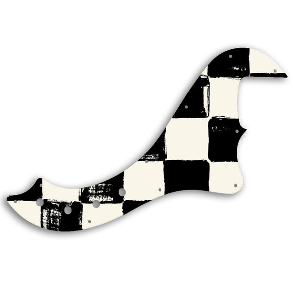 Fender SQUIER BY FENDER DELUXE DIMENSION BASS IV Custom Pickguard Scratchplate CHESS Design