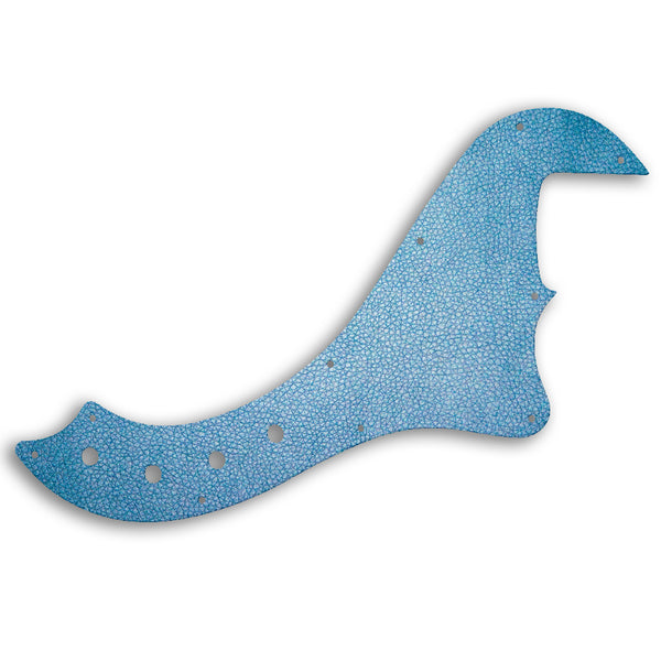 Fender SQUIER BY FENDER DELUXE DIMENSION BASS IV Custom Pickguard Scratchplate LEATHER Design