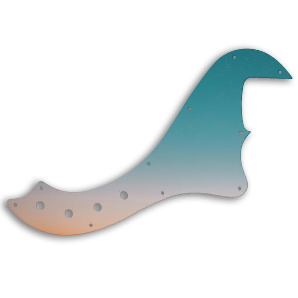 Fender SQUIER BY FENDER DELUXE DIMENSION BASS IV Custom Pickguard Scratchplate NIGHT Design