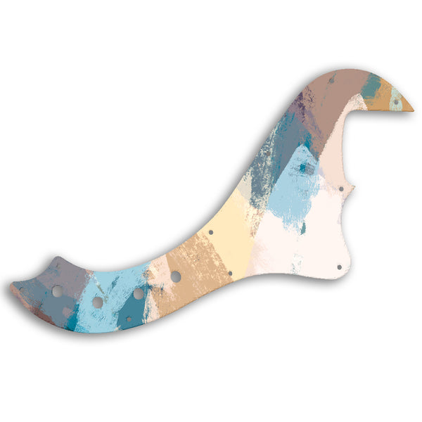 Fender SQUIER BY FENDER DELUXE DIMENSION BASS IV Custom Pickguard Scratchplate PAINT Design