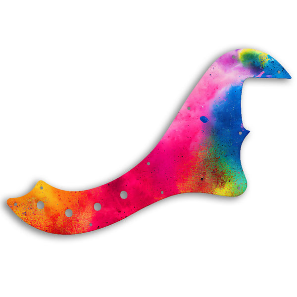 Fender SQUIER BY FENDER DELUXE DIMENSION BASS IV Custom Pickguard Scratchplate PAINT Design