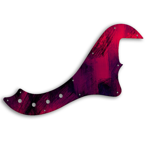 Fender SQUIER BY FENDER DELUXE DIMENSION BASS IV Custom Pickguard Scratchplate PAINT Design