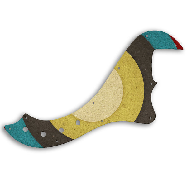 Fender SQUIER BY FENDER DELUXE DIMENSION BASS IV Custom Pickguard Scratchplate RETRO Design