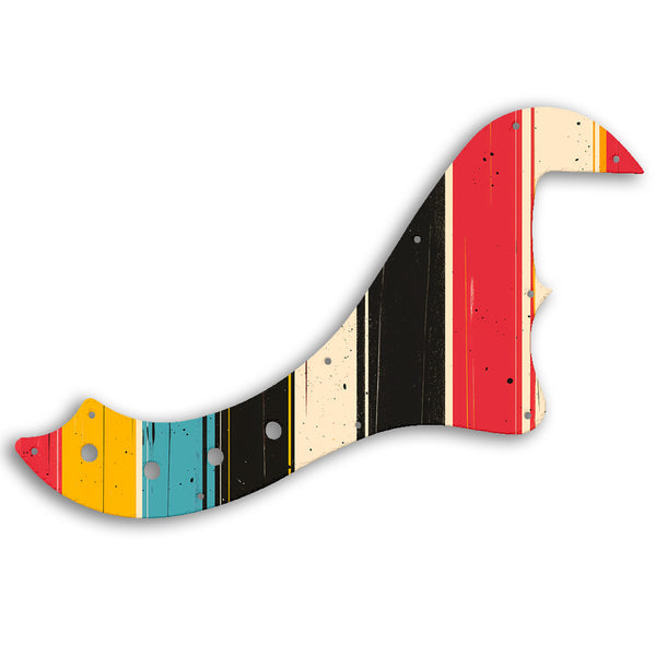 Fender SQUIER BY FENDER DELUXE DIMENSION BASS IV Custom Pickguard Scratchplate RETRO Design