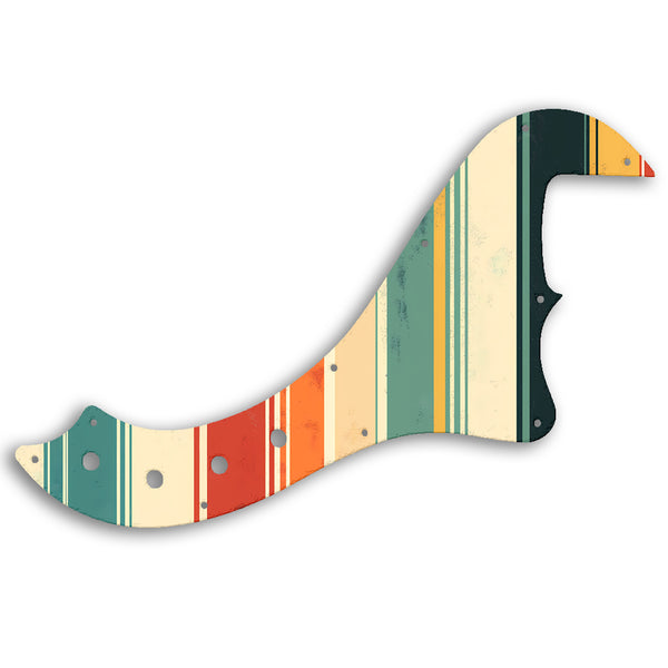 Fender SQUIER BY FENDER DELUXE DIMENSION BASS IV Custom Pickguard Scratchplate RETRO Design