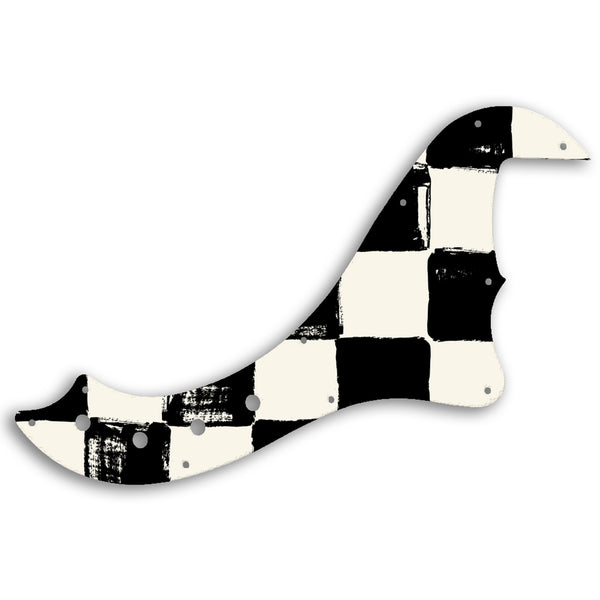 Fender SQUIER BY FENDER DELUXE DIMENSION BASS V Custom Pickguard Scratchplate CHESS Design