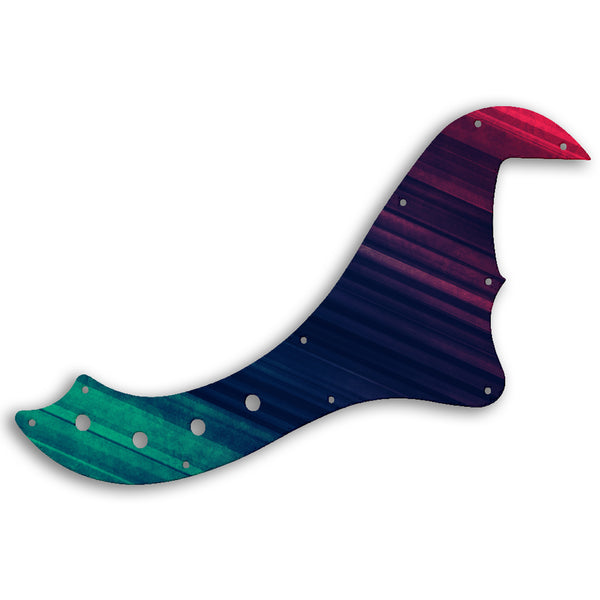 Fender SQUIER BY FENDER DELUXE DIMENSION BASS V Custom Pickguard Scratchplate GRUNGE Design