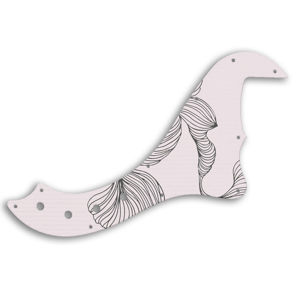 Fender SQUIER BY FENDER DELUXE DIMENSION BASS V Custom Pickguard Scratchplate Line Design