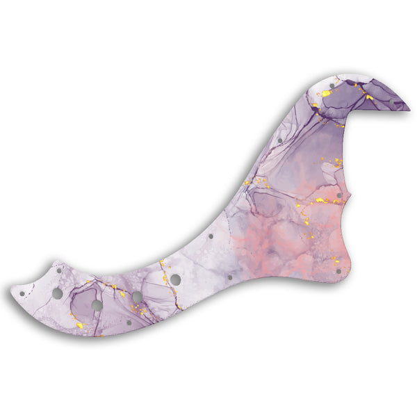 Fender SQUIER BY FENDER DELUXE DIMENSION BASS V Custom Pickguard Scratchplate Marble Design