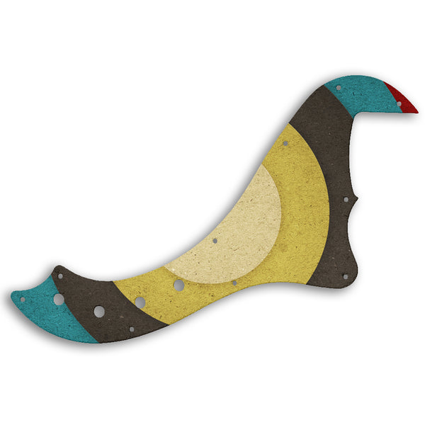 Fender SQUIER BY FENDER DELUXE DIMENSION BASS V Custom Pickguard Scratchplate RETRO Design