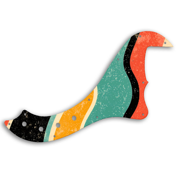 Fender SQUIER BY FENDER DELUXE DIMENSION BASS V Custom Pickguard Scratchplate RETRO Design