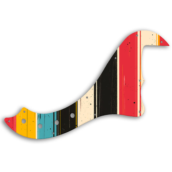 Fender SQUIER BY FENDER DELUXE DIMENSION BASS V Custom Pickguard Scratchplate RETRO Design