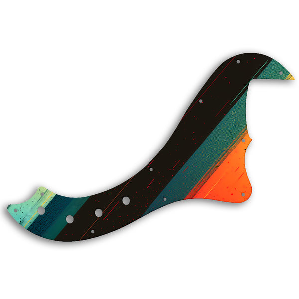 Fender SQUIER BY FENDER DELUXE DIMENSION BASS V Custom Pickguard Scratchplate RETRO Design