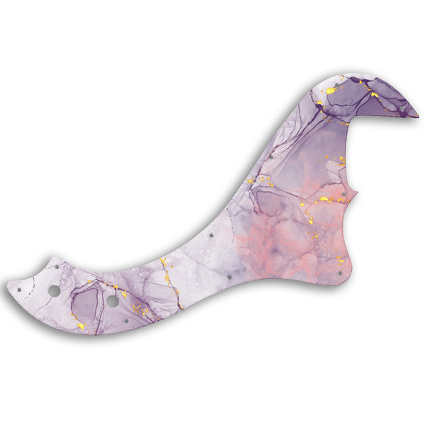 Fender STANDARD DIMENSION BASS IV Custom Pickguard Scratchplate Marble Design