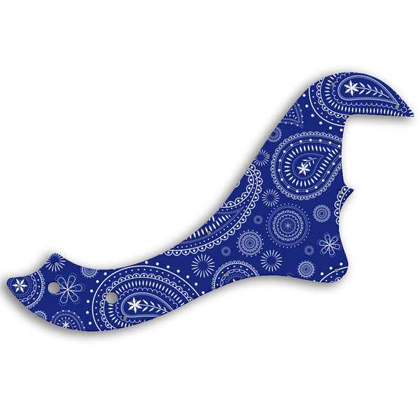 Fender STANDARD DIMENSION BASS IV Custom Pickguard Scratchplate Paisley Design