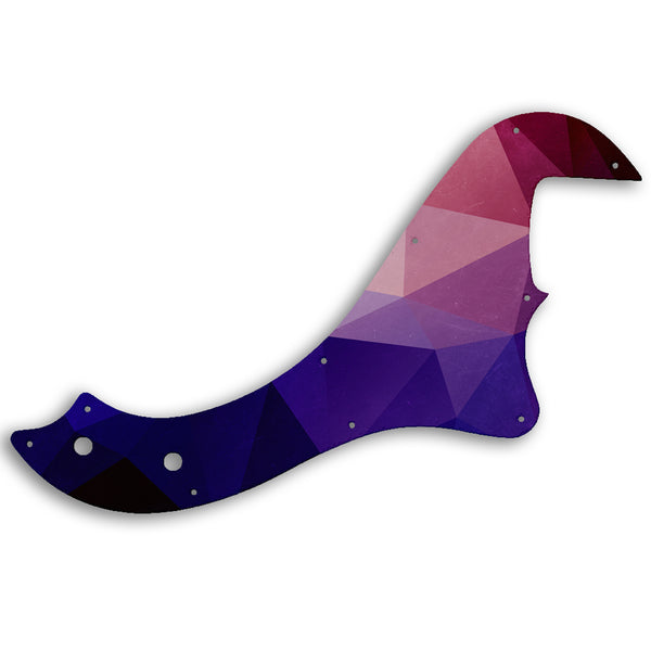 Fender STANDARD DIMENSION BASS IV Custom Pickguard Scratchplate POLYGON Design