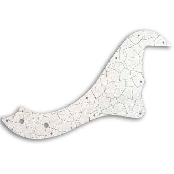 Fender STANDARD DIMENSION BASS V Custom Pickguard Scratchplate CRACKED Design