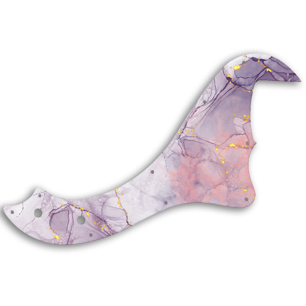 Fender STANDARD DIMENSION BASS V Custom Pickguard Scratchplate Marble Design