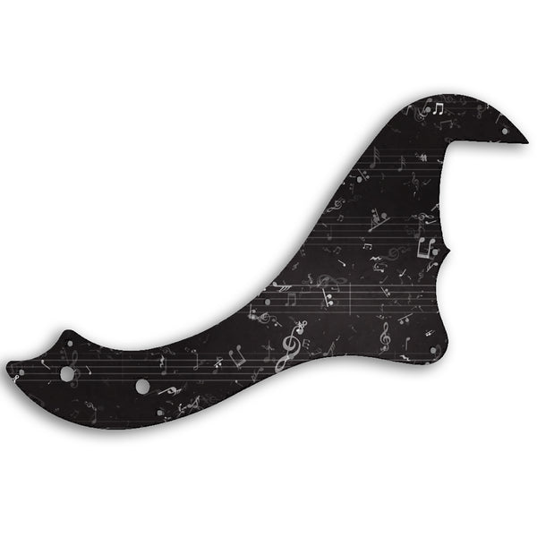 Fender STANDARD DIMENSION BASS V Custom Pickguard Scratchplate Music Design