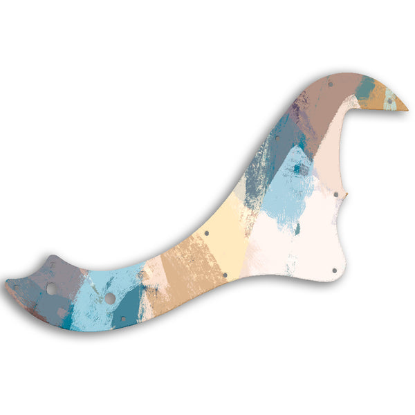 Fender STANDARD DIMENSION BASS V Custom Pickguard Scratchplate PAINT Design