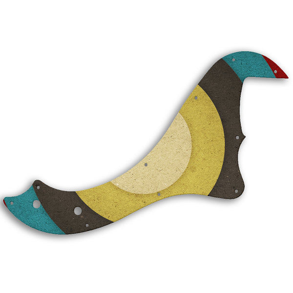 Fender STANDARD DIMENSION BASS V Custom Pickguard Scratchplate RETRO Design