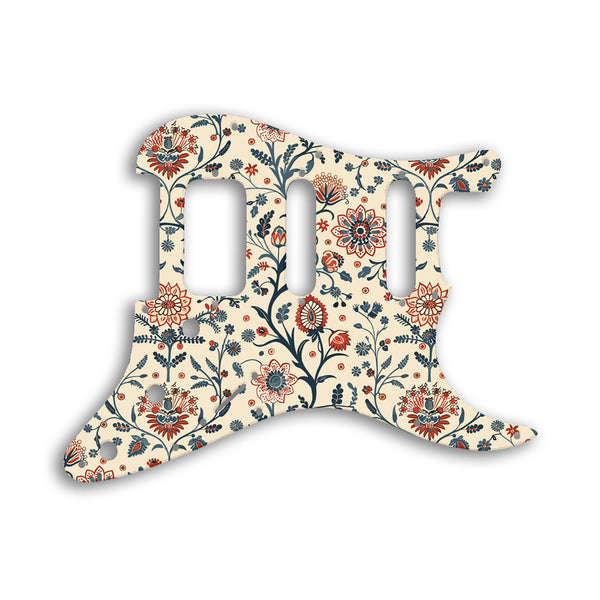 Fender Stratocaster American Lone Star Custom Pickguard Scratchplate INDIAN_FLORAL Design