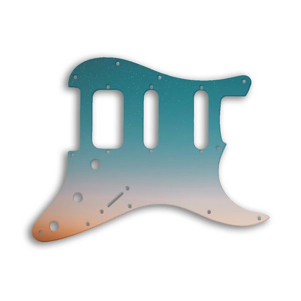 Fender Stratocaster American Lone Star Custom Pickguard Scratchplate NIGHT Design