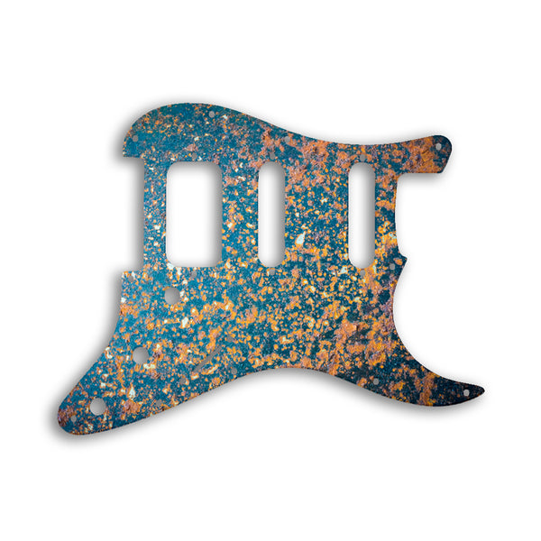 Fender Stratocaster American Lone Star Custom Pickguard Scratchplate Rust Design