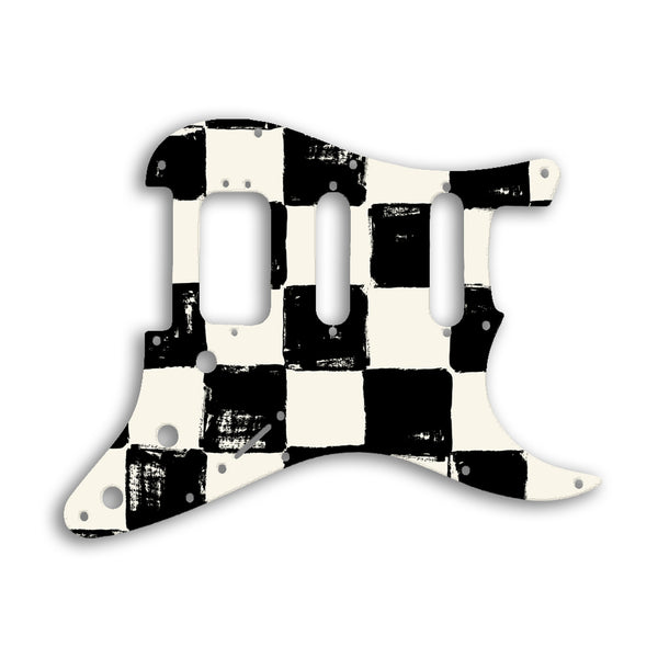 Fender Stratocaster American Deluxe HSS Custom Pickguard Scratchplate CHESS Design