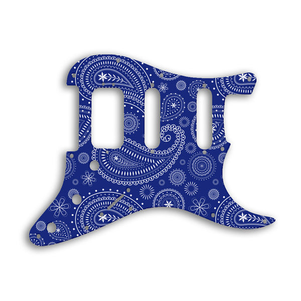 Fender Stratocaster American Deluxe HSS Custom Pickguard Scratchplate Paisley Design