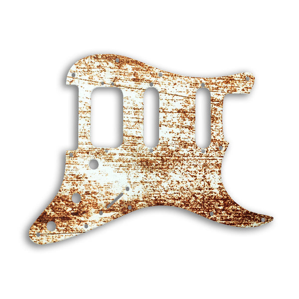 Fender Stratocaster American Deluxe HSS Custom Pickguard Scratchplate Rust Design