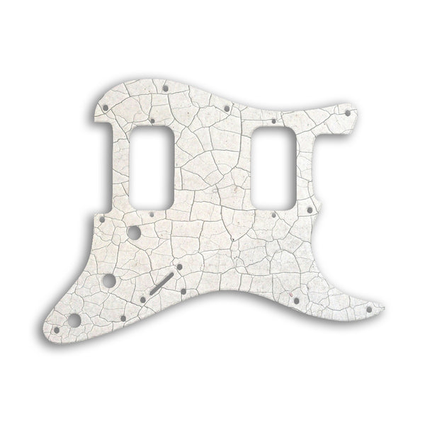 Fender Stratocaster Big Apple / USA Double Fat Custom Pickguard Scratchplate CRACKED Design