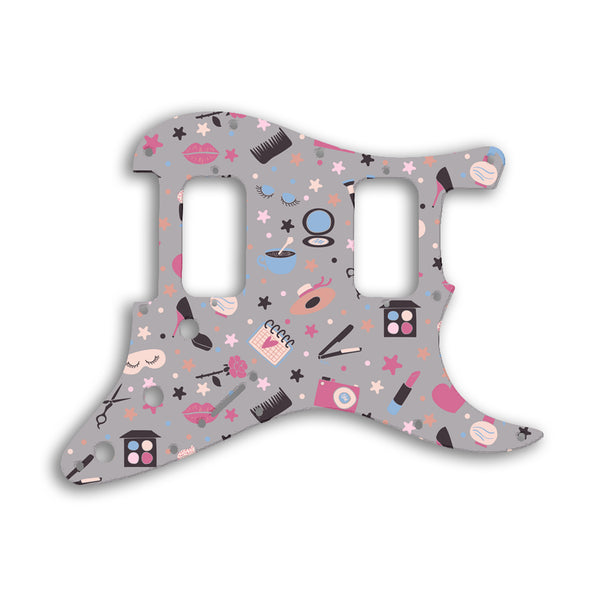 Fender Stratocaster Big Apple / USA Double Fat Custom Pickguard Scratchplate GIRLY Design