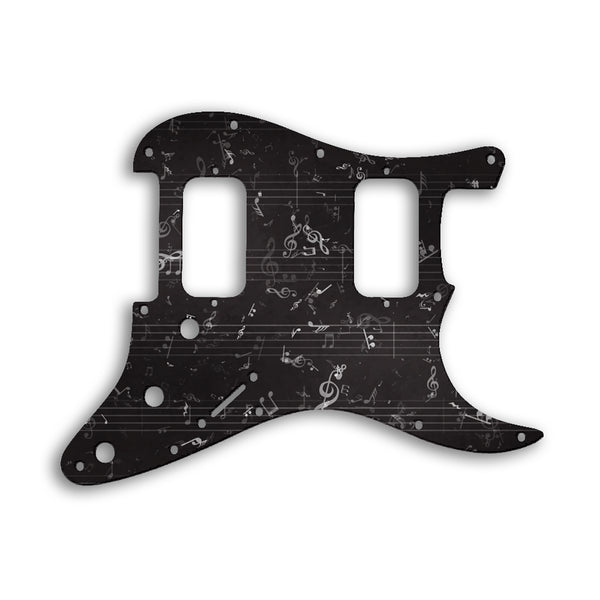 Fender Stratocaster Big Apple / USA Double Fat Custom Pickguard Scratchplate Music Design