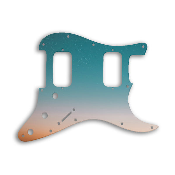 Fender Stratocaster Big Apple / USA Double Fat Custom Pickguard Scratchplate NIGHT Design