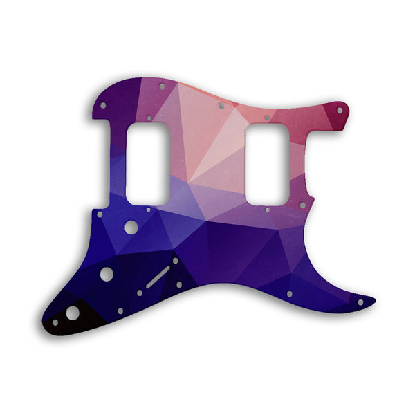 Fender Stratocaster Big Apple / USA Double Fat Custom Pickguard Scratchplate POLYGON Design