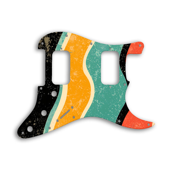 Fender Stratocaster Big Apple / USA Double Fat Custom Pickguard Scratchplate RETRO Design