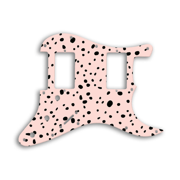 Fender Stratocaster Blacktop Series 2 Humbuckers HH Custom Pickguard Scratchplate GIRLY Design